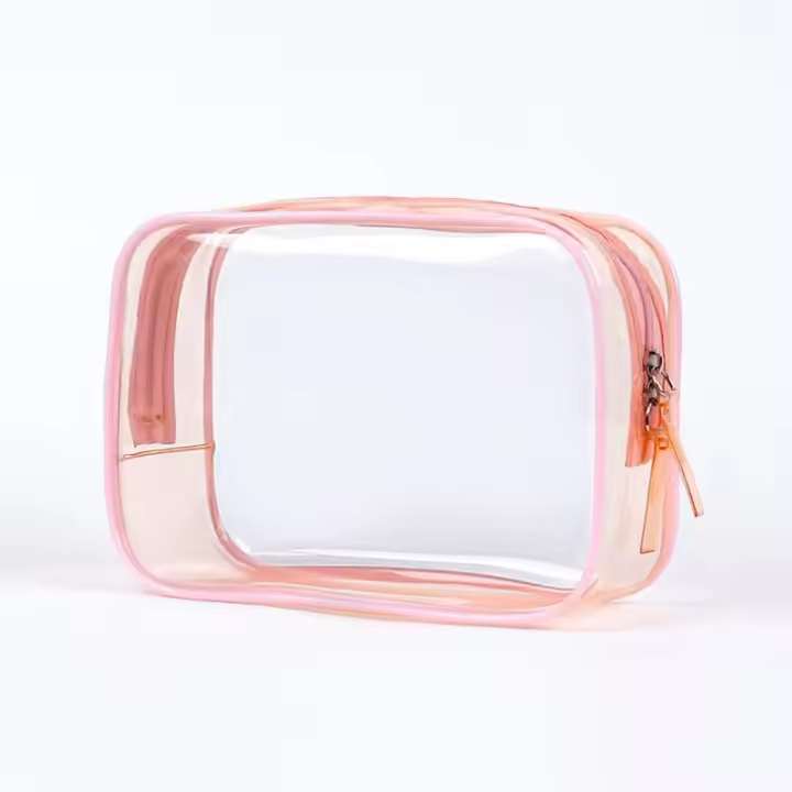 Neceser transparente, Neceser transparente, Bolsa de Cosméticos Impermeable para Hombre y Mujer,17cm * 12cm * 6cm - 1