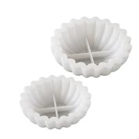 Molde De Silicona Para DIY Borde De Terciopelo Y Base De Vela De Gypsum Bola De Almacenamiento De Lace Molde De Resina Para Artesanías - details 3