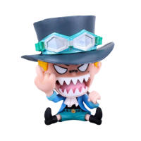 Figura De Acción PVC Q Version De One Piece Luffy Y Roronoa Zoro De Anime Manga Modelo Estatua Colección Juguete Para Niños - details 12