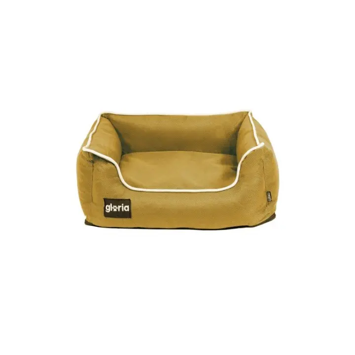 Gloria Cama Ametz Amarillo 76 X 69 Cm Para Perros O Gatos - 1
