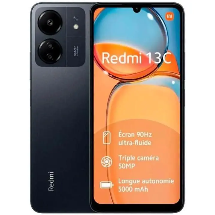 Xiaomi ( TIENE USO) Redmi 13C , 256GB + 8gb RAM 6.74"/ , Smartphone, telefono movil , libre, negro , -NO TIENE NFC-  (PRODUCTO CON USO) - 1