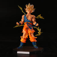 Figura De Acción Anime 18CM Dragon Ball Z Super Saiyan Son Goku Muñeco Coleccionable Juguete Para Niños Y Adultos - details 3