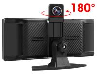 Cámara De Dashboard JMCQ Universal 8.1” Con DVR Wireless Carplay Android Auto 2.5K Frontal 1080P Trasera GPS Navegación 24H Monitoreo De Estacionamiento - details 0