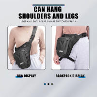 Bolsa De Pierna Con Carcasa Dura Impermeable Para Motocicleta MOONBIFFY Bolsa De Cintura Para Exterior Ciclismo Senderismo Pesca Escalada - details 10