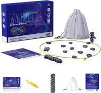 Juego de tablero magnético, juego de tablero magnético, juego de atracción magnética, juego educativo de tablero, juego de tablero magnético, artículos de fiesta de tablero portátiles adecuados para familiares y amigos. - details 3