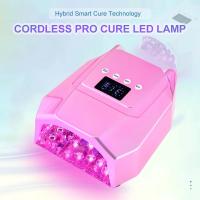 Secador De Uñas LED Profesional Recargable 98W Con Doble Luz Duradero Alta Calidad Luz De Espejo Interior Bajo Calor Modelo De Secado De Gel UV - details 1