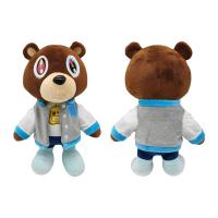 Nuevos Juguetes De Peluche Kawaii Kanye Dropout Oso Teddy Suave Decoración Para Habitación Regalo De Cumpleaños 26cm - details 1