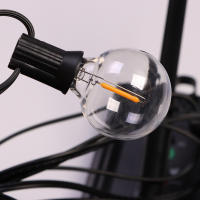 Luces Solares De Cadena G40 Para Patio Con Bombillas LED Inalámbricas Y Resistente Al Viento Para Jardín Bistró Luz Solar Exterior IP44 Dimmable - details 5