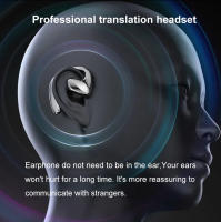 Auriculares De In-ear M8 Con Traducción Instantánea Bluetooth 144 Lenguajes Control De Volumen Material ABS Sin Cancelación De Ruido - details 2