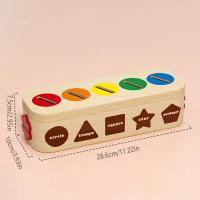 Juguetes Educativos De Madera Para Bebés Formas Colores Bloques De Construcción Montessori Regalos Para Niños Y Niñas 3-12 Años - details 9