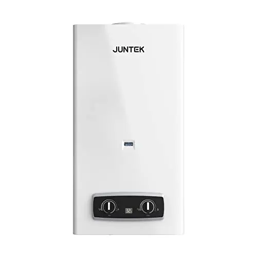 Calentador de Agua de Gas Butano, JUNTEK JCAH-11 eco 11L 22KW Calentador de Agua Instantáneo Interior para Hogar Ducha - 1