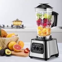 Batidora 2 en 1, 6000W Profesional Licuadora de 2.5 L sin BPA, 9 Velocidades, Licuadoras para Zumos y Batidos, Blender Licuadoras para Zumos, Batidos, Verduras, Frutas (black) - details 0