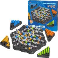 Juego De Estrategia Geométrica Con Cadena Tablero De Ajedrez Desafío Mental Juguete Triggle Para Niños Adultos Y Familias En Fiestas - details 7