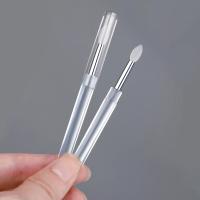 Herramienta De Manicura Multifuncional De Silicona Con Brillo De Cromo Pincel Reutilizable Para Arte De Uñas Y Aplicador De Pigmentos - details 1