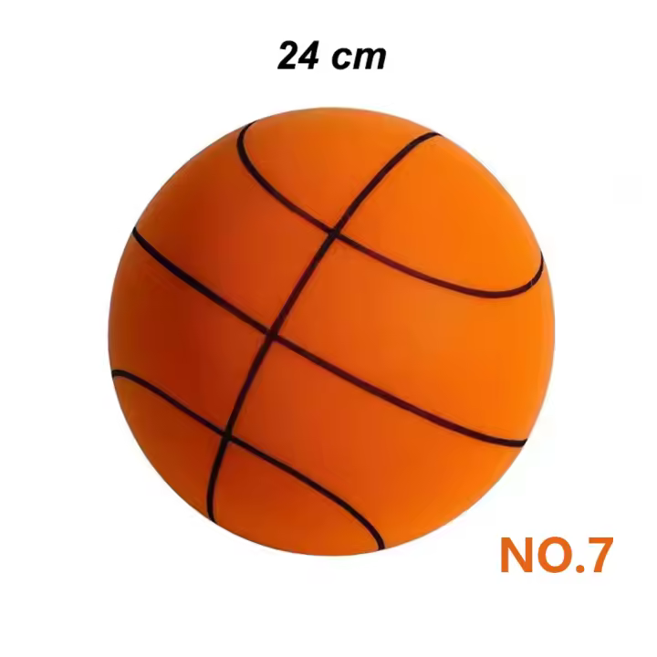 Baloncesto Para Niños En PU Espuma Silencioso Bounce Mute Inflable No Necessario Tamaño 7 Juguetes Deportivos Baloncesto Silencioso - 1
