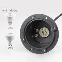 Lámpara Subterránea LED GU10/Mr16 Para Jardín Y Caminos IP65 Protección Completa Foco De Piso Redondo/Cuadrado Fuente De Luz Exterior - details 8