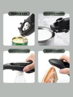 Abrepuertas Multifuncional De Acero Inoxidable 8 En 1 Herramientas De Cocina Accesorios Gadget Para Botellas Latas De Cerveza - details 4