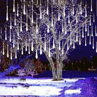 Cinturón De Lluvia De Meteoros 50cm Con Enchufe EU Para Jardín Exterior Luces De Navidad Y Bodas Iluminación De Calle - details 11