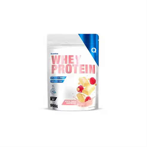 WHEY PROTEIN (900G) CHOCOLATE BLANCO FRAMBUESA - Quamtrax - 1