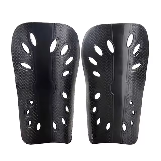 Protector De TIBIA Para Fútbol Y Soccer 1 PAIR Guardia Respirable De Plástico Para Niños Y Adultos 5 Colores - 1
