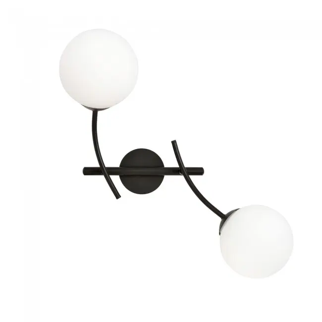 Wonderlamp Aplique de pared Helmet Opal (2 luces) - 1