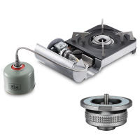Adaptador De Gas Butano Para Estufa De Camping Conector De Hula Para Cocina Al Aire Libre Accesorio De Equipo De Camping Material De Aluminio - details 2