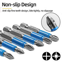 Juego De Destornilladores Magnéticos Antiaderentes 1/4'' Phillips Y Pozidriv PH1/PH2/PH3/PZ1/PZ2/PZ3 Herramientas Manuales De Acero Aluminio - details 8