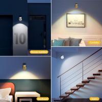 Foco de pared con control remoto, luz de pared con batería de 120000 mAh, luz de imagen con sensor de movimiento, rotación de 360 ​​° regulable, luz LED para póster para marco de pared, exhibición de lienzo - details 2