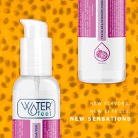Lubricante Base Agua Sabor Fruta de la Pasión Waterfeel - details 1