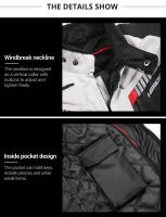 Chaqueta De Motocicleta Térmica Para Invierno Protección Contra Incidentes Ropa De Motocicleta Deportiva Para Carreras En Carretera Material Poliéster Y Nylon Unisex - details 11