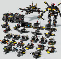 HUIQIBAO SWAT Camión De La Estación Policial Bloques De Construcción Modelo Para Niños Juguetes Educativos Helicóptero Y Coche De Figuras De La Ciudad - details 17