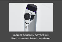 Grifo De Baño Sensor ELLEN ELS8870 Cromado Montado En Plataforma Automático Mezclador De Agua Alto Grifo De Fregadero - details 5