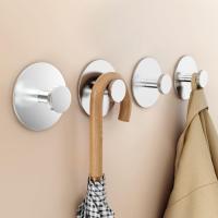 Gancho De Toalla Adhesivo Extra Fuerte Acero Inoxidable Soporte De Pared Para Cocina Y Baño Montaje Sin Perforar Resistente Al Rusticidad - details 14