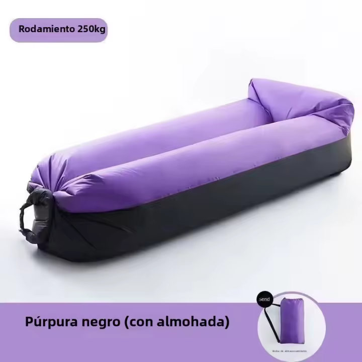 Sofá Inflable De Lujo Para Exteriores Sofá De Camping Plegable Inflable Silla De Tendencia Para Playa Y Pícnic Muebles Inflables Para Apartamentos Espaciosos Y Ecológicos - 1