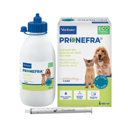 Virbac Pronefra para Problemas Renales en Perros y Gatos - 180 ml - 1