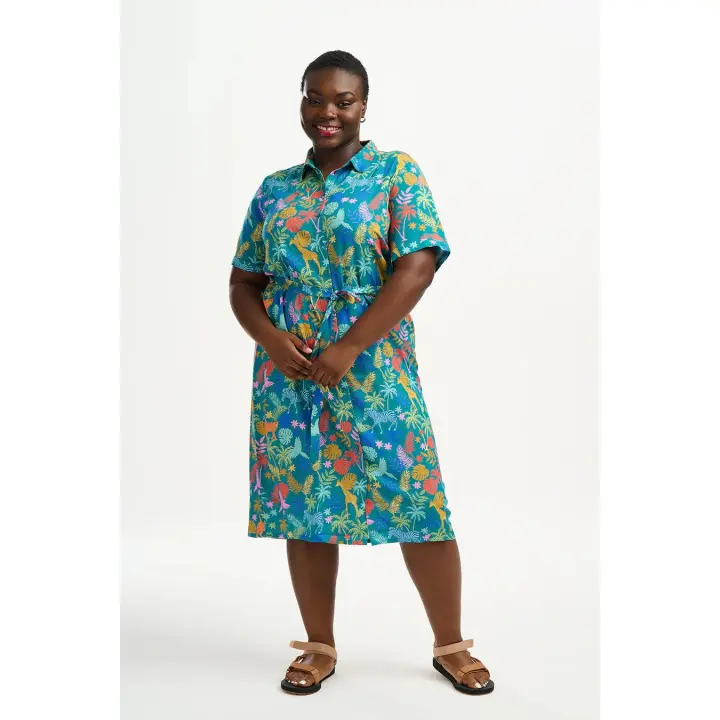 SUGARHILL BRIGHTON - Vestido camisero midi Justine de la marca Sugarhill Brighton - 1