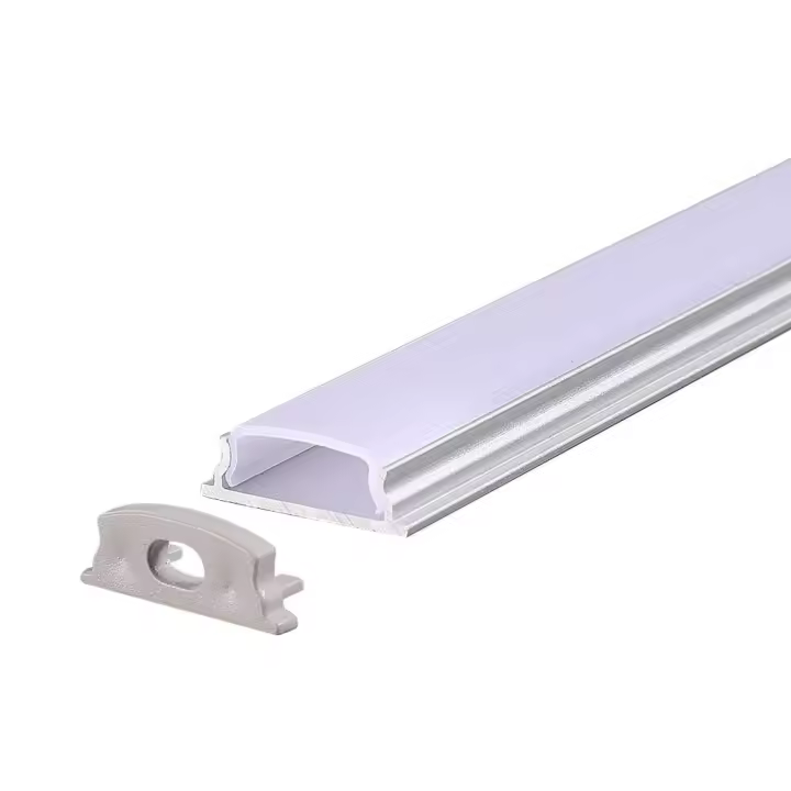 Perfil Aluminio Superficie 2m 18*6mm  V-Tac - 1