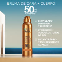 Garnier Delial Ideal Bronze Bruma Protectora FPS 50 150ml - details 1