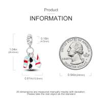 Perlas De Perfume Para Mujer Plata Esmaltada Colgante De Zapatos Altos Y Lápiz Labial Para Pulsera DIY Joyería - details 78