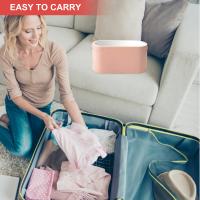Organizador De Maquillaje Multifuncional Para Viajes Con Espejo Y Luz LED Tamaño De Viaje Caja De Cosméticos Para Mujeres - details 7
