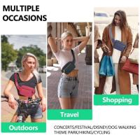 Bolso bandolera, riñonera, bolso de cadera, adecuado para viajar, senderismo, ciclismo y correr, conveniente para llevar cualquier teléfono móvil - details 2