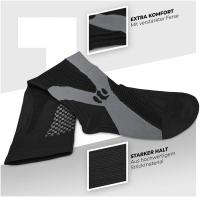 Calcetines De Compresión Para Hombres Y Mujeres Antifatiga Alivio Del Dolor 20-30 Mmhg Negro Adecuados Para Deportes Ciclismo Rugby Golf Ice Hockey Fútbol Baloncesto Skateboard Danza - details 14