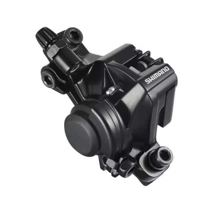 Pinza de Freno Mecánica Shimano BRM375 P. Mount Resina Negro para Bicicletas - Potencia de Frenado Fiable y Ciclismo Fácil - 1