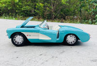 Maisto 1:24 Nueva 1957 Chevrolet Corvette Stingray Coupe Modelo De Coche De Aleación Decoración Artesanal Regalo Para Coleccionistas - details 8