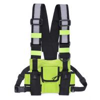 Rig De Pecho Exterior Bolsa De Almacenamiento Para Radio De Dos Maneras Accesorios De Caza Funda De Cinturón EDC Porta Walkie Talkie Bolsa De Mochila De Nylon - details 18