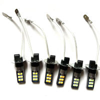 2pcs Bombilla LED H3 Super Brillante Para Luz De Foga De Coche Y Camión DC 12V-24V 6000K Lámpara De Día Para Auto - details 8