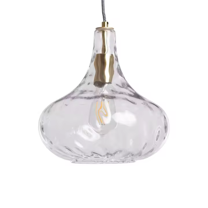 Ledkia Lámpara Colgante Cristal Tassel de Diseño Elegante y Alta Calidad - 1