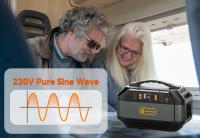 Flashfish P56 Estación de energía portátil, generador solar con batería de 288,6 Wh/78 000 mAh, salida de CA de 330 W, salida máxima de 600 W, 9 salidas, para el hogar, cortes de energía, viajes, campamentos y viajes largos por carretera - details 1