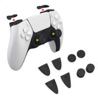 CAELLUMA Kit de Actualización para Mando PS5 - Gatillos L2/R2 Personalizables - Fundas de Joystick - Alzadores de 15mm - Eleva Tu Juego - details 0
