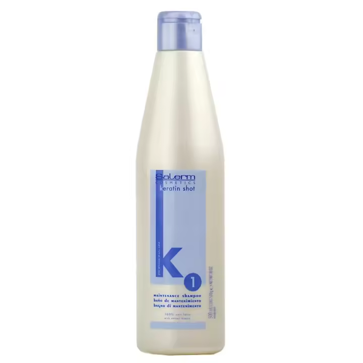 Salerm cosmetics champú keratin shot 500ml - 1